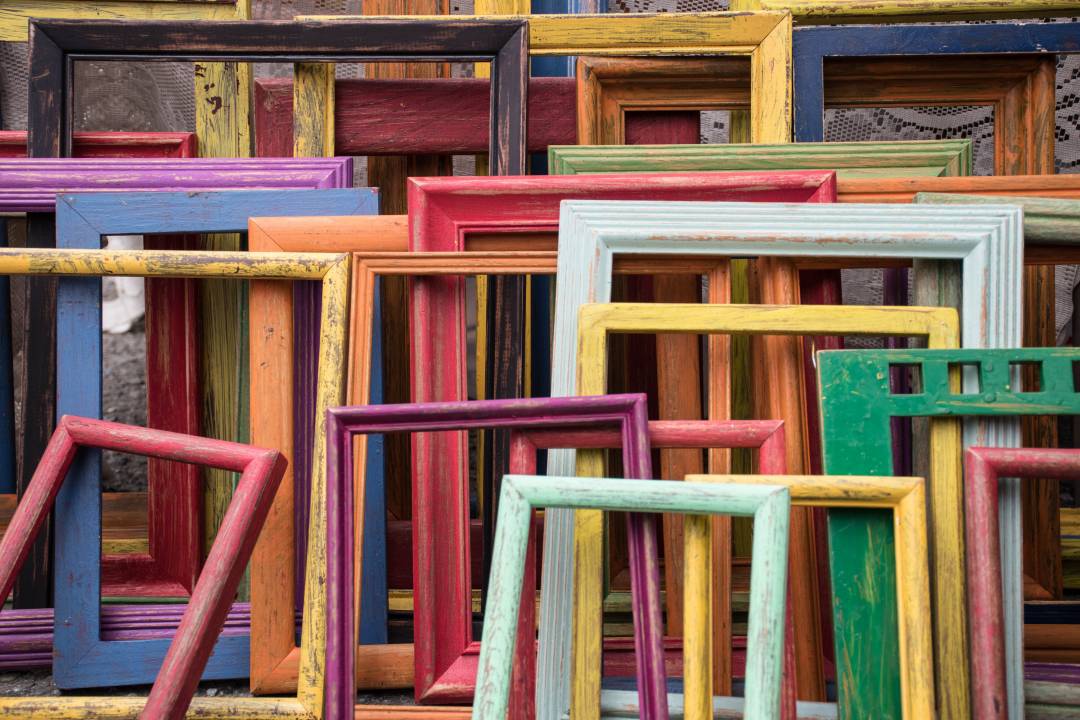 Second Hand Colourful Picture Frames For Sale